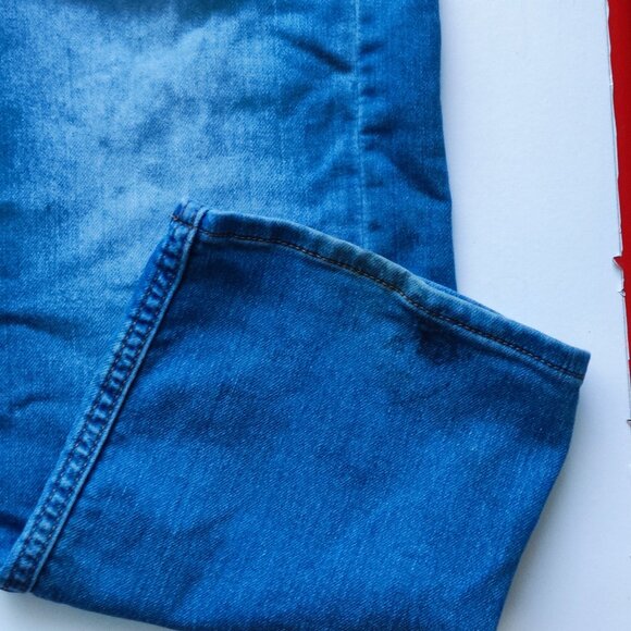 Signature by Levi Strauss jeans men's size W34/L30 denim blue slim straight - Picture 12 of 16